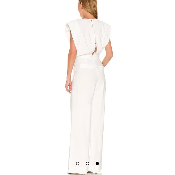 NONchalant Josie Jumpsuit in White Small - Picture 3 of 13